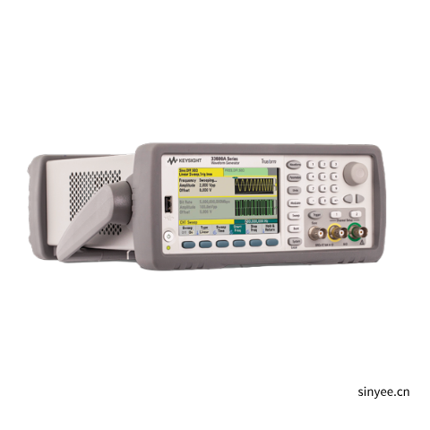 是德 33600A系列波形發(fā)生器，80 和 120 MHz